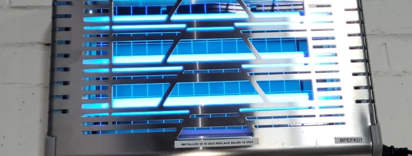 New Electric Fly Killer Units Installed